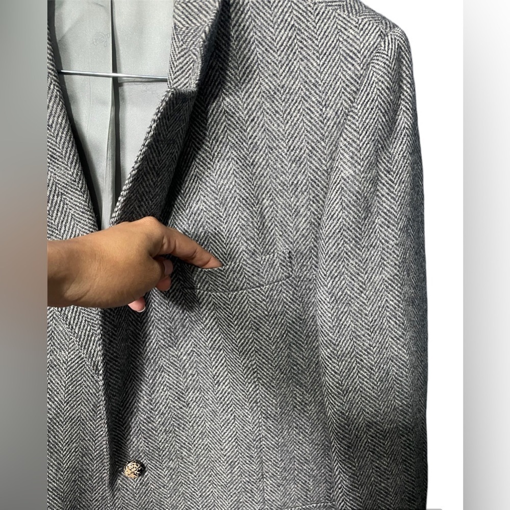 IMPERIAL BY HAGGAR 100% pure WOOL,Blazer men’s Size 42 - Picture 14 of 16